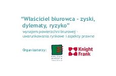 Seminarium - właściciel biurowca - zyski, dylematy, ryzyko.