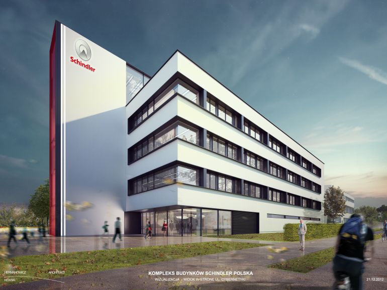 Schindler company will occupy the office building in Służewiec district