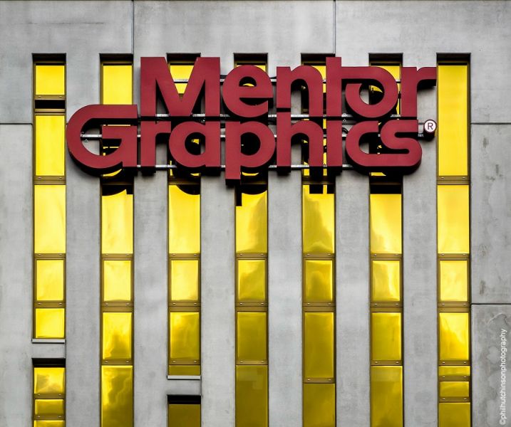  - Logo Mentor Graphics Corporation (fot. Phil Hutchinson)
