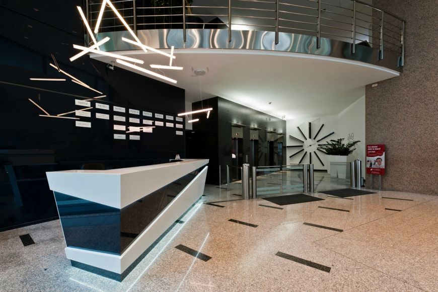  - Entrance zone to the building at Wspólna 47/49 Street, Interbiuro realization