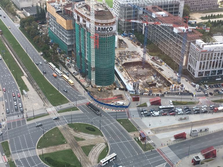 Ruszyły prace związane z budową podziemnego przejścia, które połączy kompleks The Warsaw HUB ze stacją metra Rondo Daszyńskiego