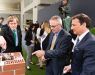 The ceremonial cornerstone-laying 