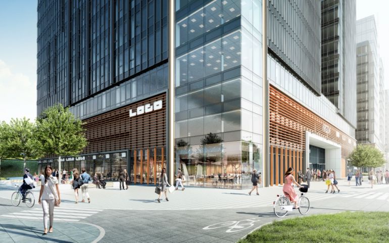 Budowa III etapu kompleksu Alchemia - biurowca Argon