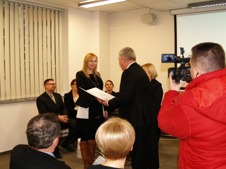 The ceremony of handing new licences in Legnica Special Economic Zone, photography by Isee.eu