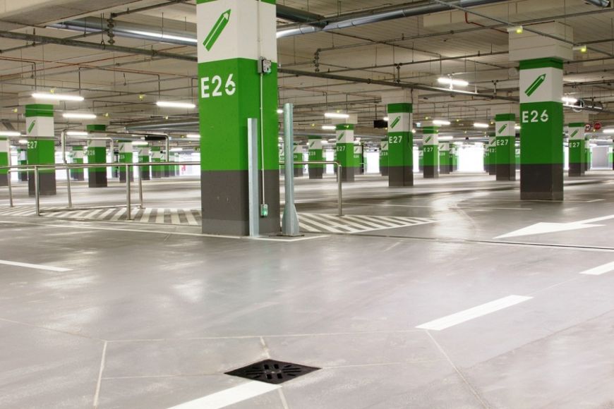  - Parking w Posnanii (fot. Flowcrete Polska)